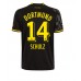 Billige Borussia Dortmund Nico Schulz #14 Bortetrøye 2022-23 Kortermet